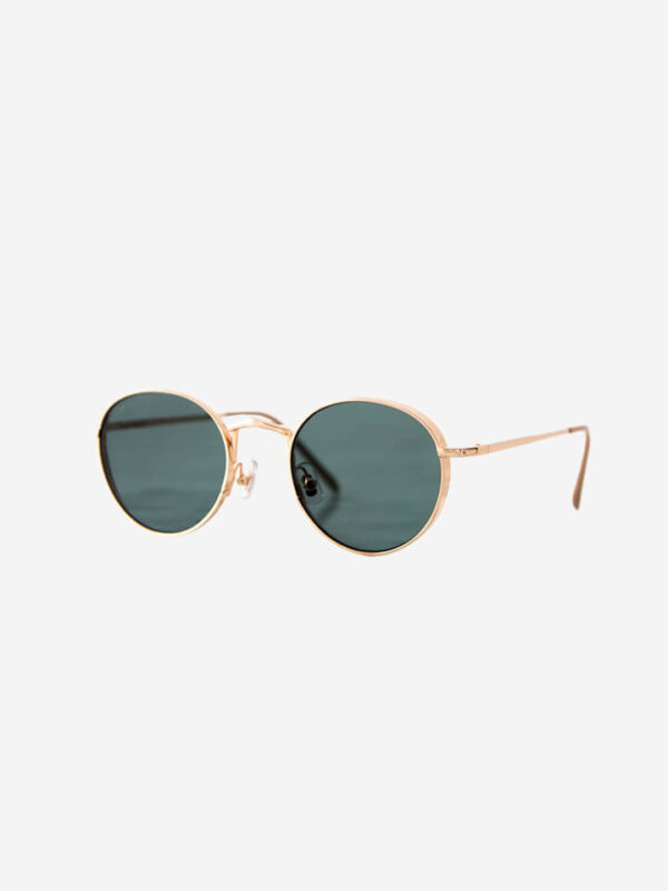CW gold frame glasses